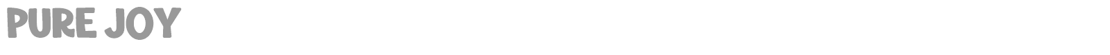 Pure Joy font preview